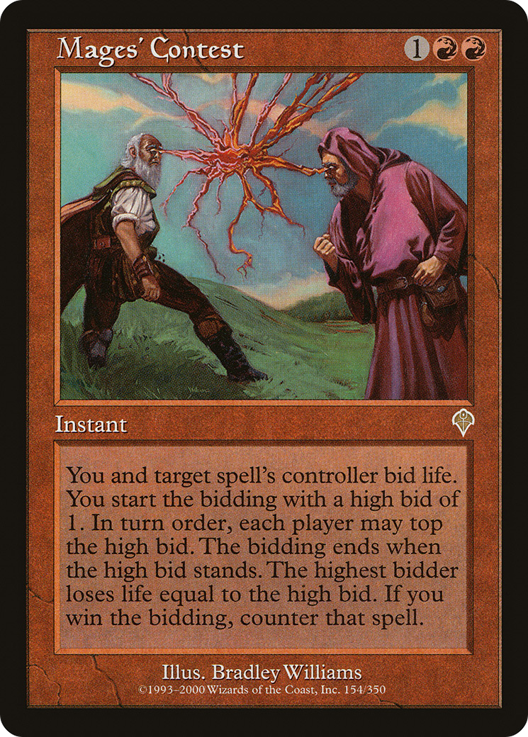 Mages' Contest [Invasion] Foil