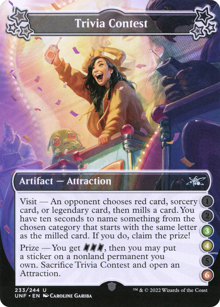 Trivia Contest (3-4-6) [Unfinity] Foil
