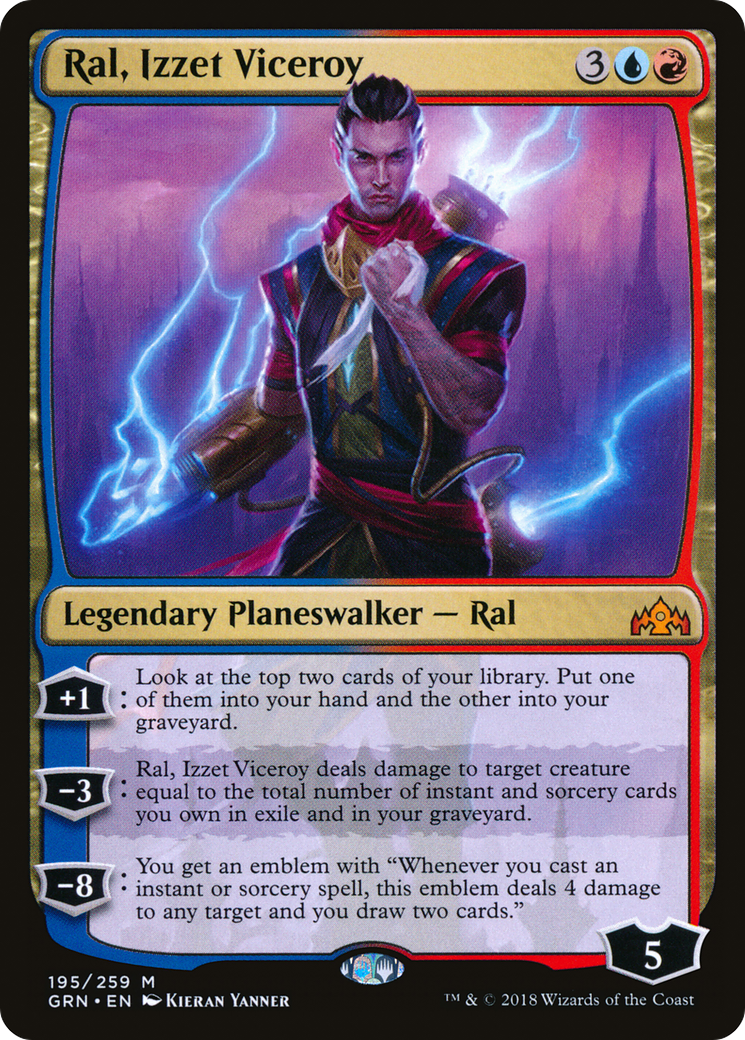 Ral, Izzet Viceroy [Guilds of Ravnica] Foil