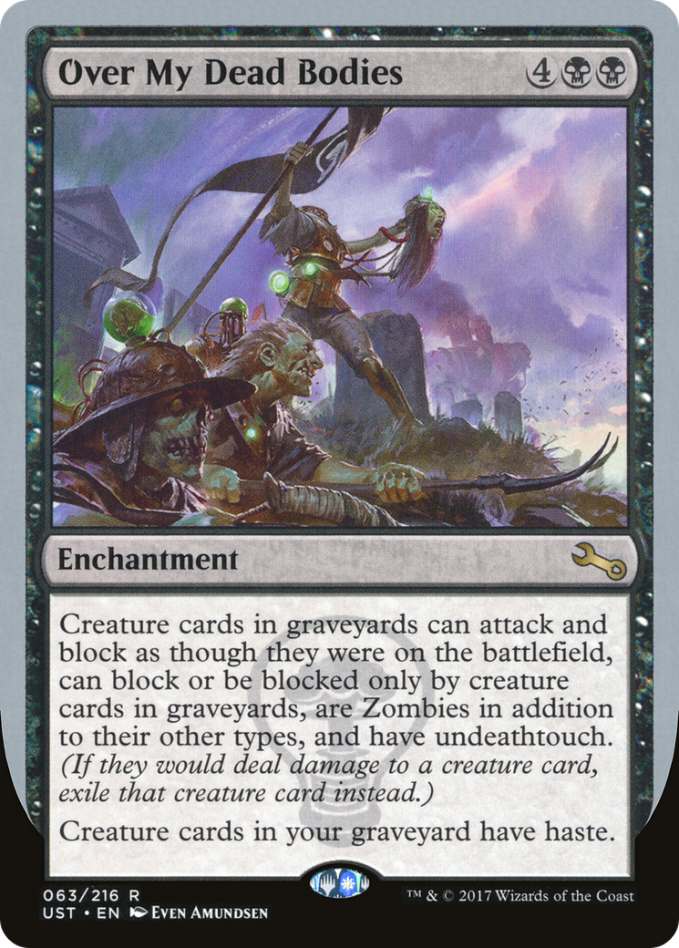 Over My Dead Bodies [Unstable] Foil
