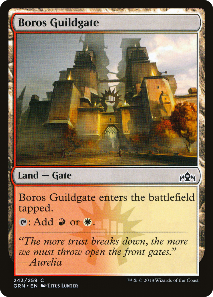 Boros Guildgate (243/259) [Guilds of Ravnica] Foil