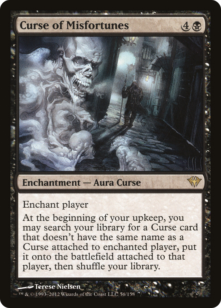 Curse of Misfortunes [Dark Ascension] Foil