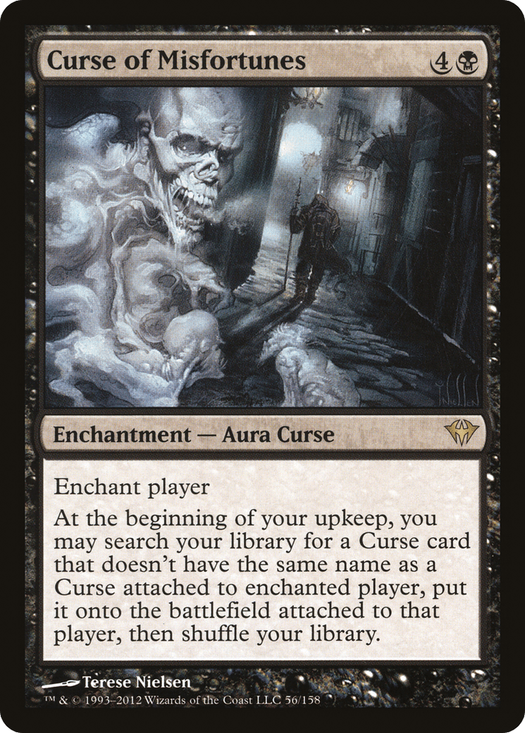 Curse of Misfortunes [Dark Ascension] Foil