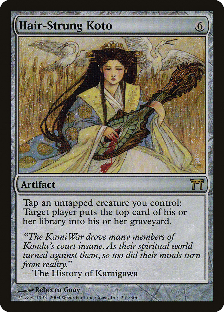Hair-Strung Koto [Champions of Kamigawa] Foil