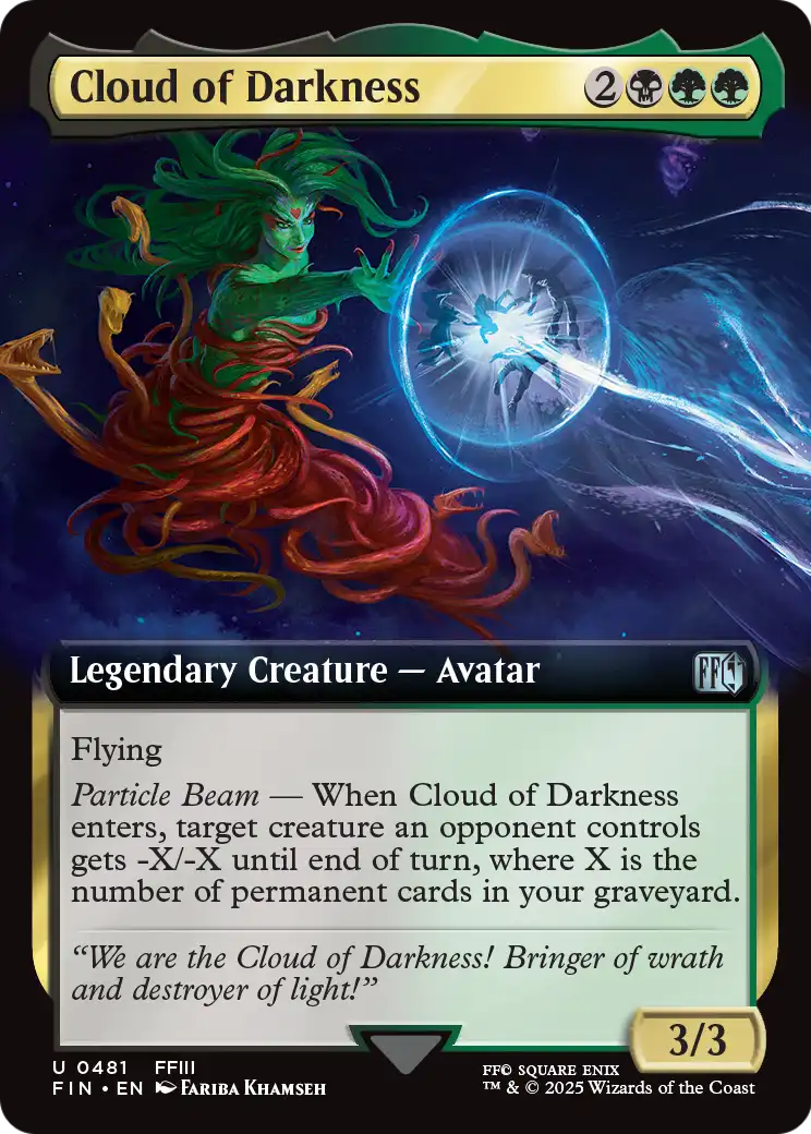 Cloud of Darkness (Extended Art) (481) [FINAL FANTASY]  Foil