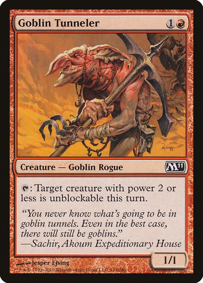 Goblin Tunneler 143/249 (Magic 2011 (M11)) 