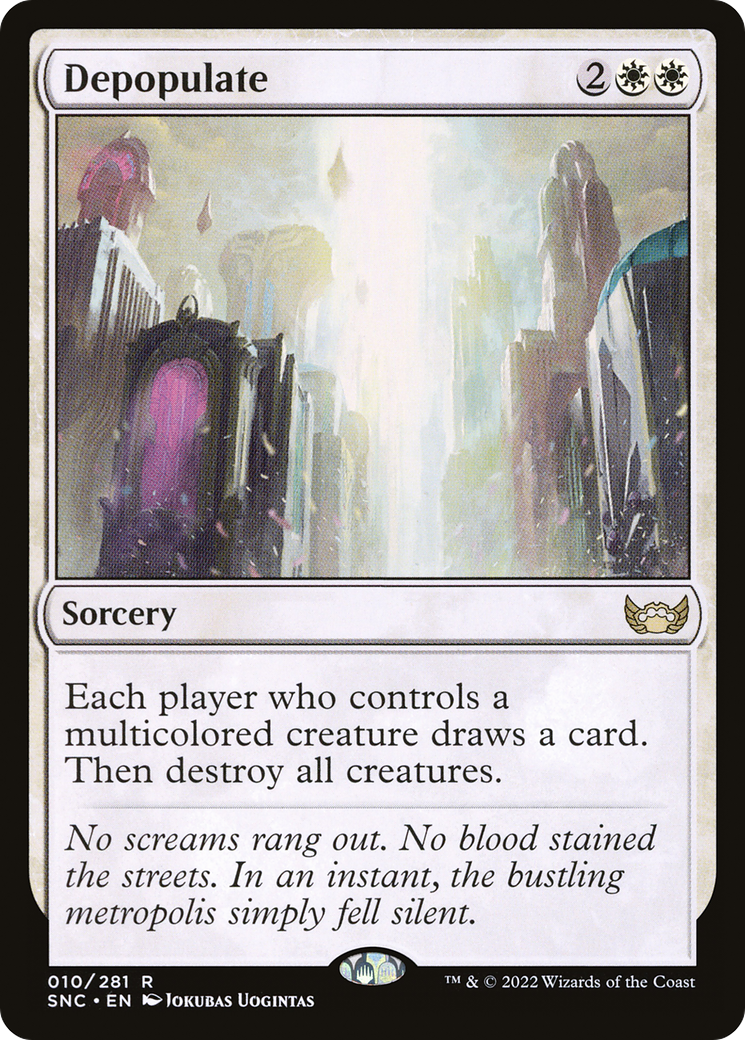Depopulate [Streets of New Capenna] Foil