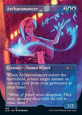 Archaeomancer (Borderless) [Secret Lair Drop Series] Foil