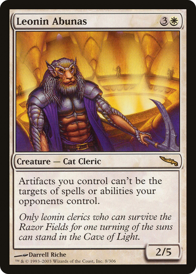 Leonin Abunas [Mirrodin] Foil