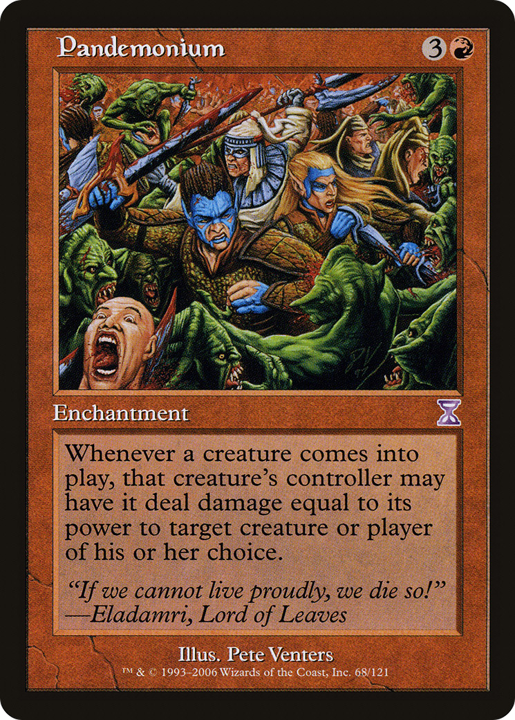 Pandemonium [Time Spiral Timeshifted] Foil