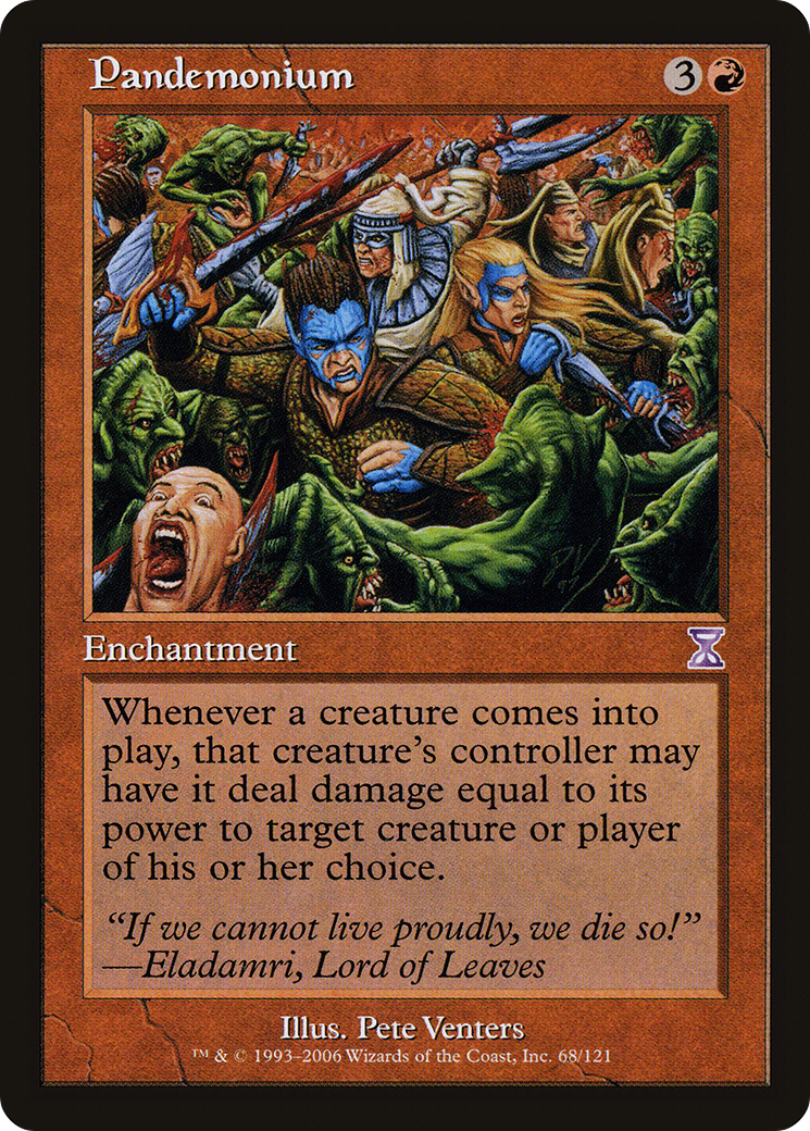 Pandemonium [Time Spiral Timeshifted] Foil