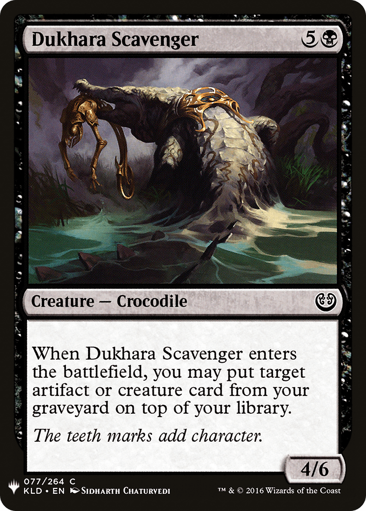 Dukhara Scavenger |  (KLD-77) [The List]