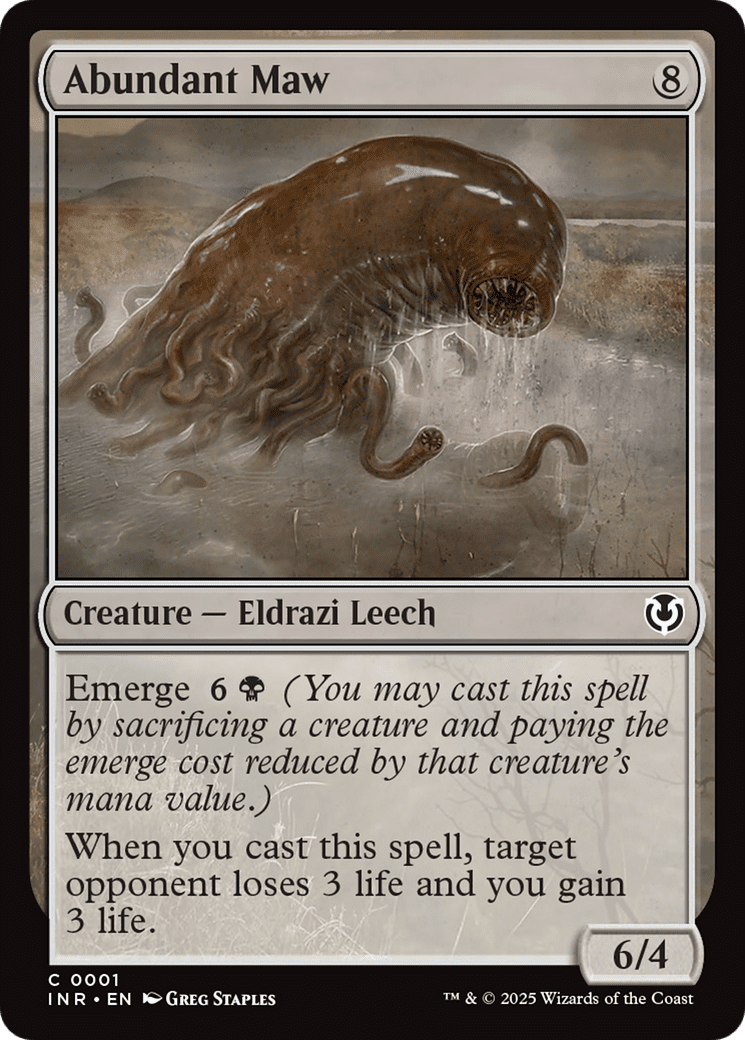 Abundant Maw (-001) [Innistrad Remastered]