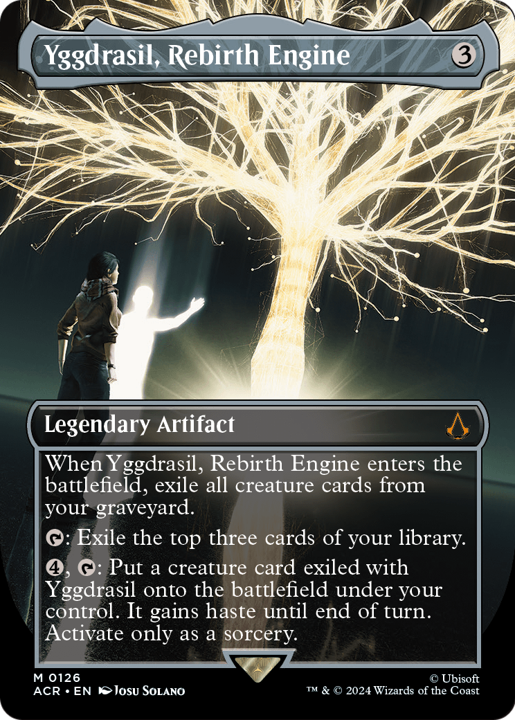 Yggdrasil, Rebirth Engine (Borderless) [Assassin's Creed] Foil