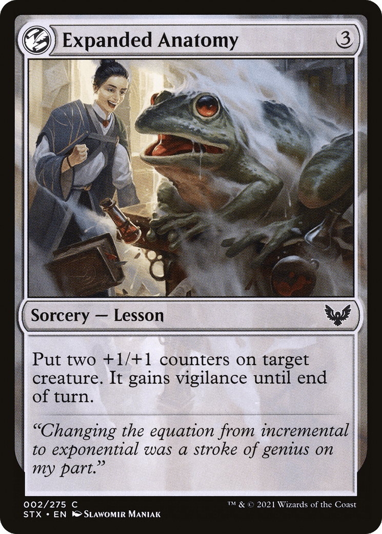 Expanded Anatomy [Strixhaven: School of Mages] Foil