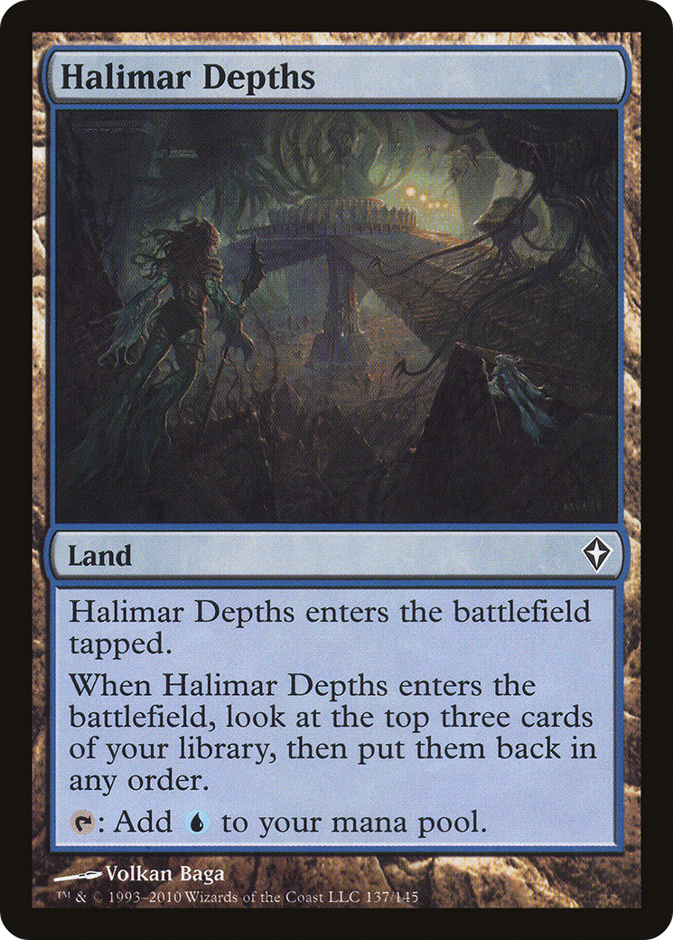 Halimar Depths [Worldwake] Foil