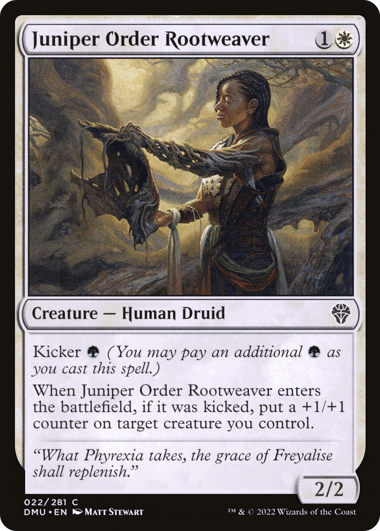 Juniper Order Rootweaver [Dominaria United]