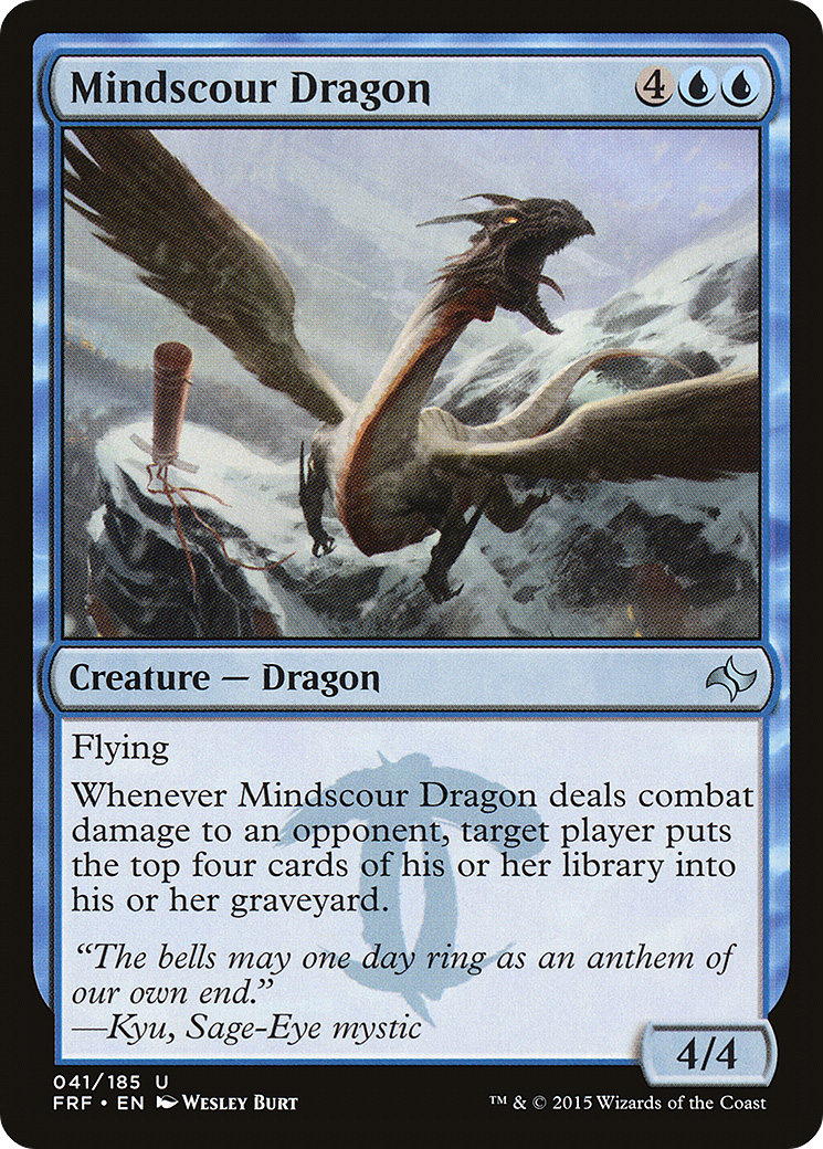 Mindscour Dragon [Fate Reforged] Foil