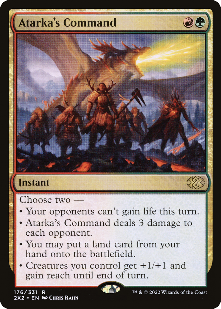 Atarka's Command [Double Masters 2022] Foil