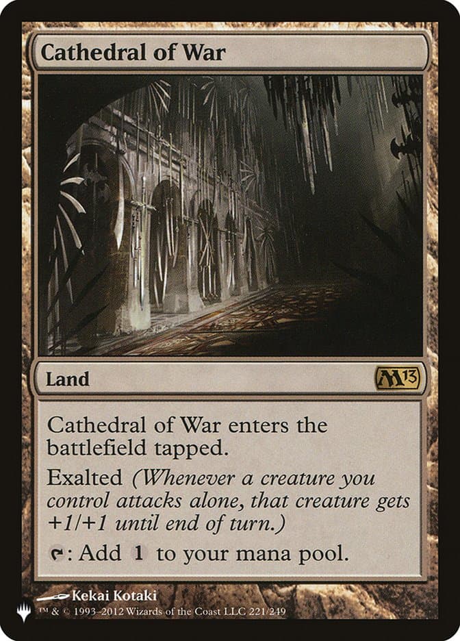 Cathedral of War |  (M13-221) [The List]