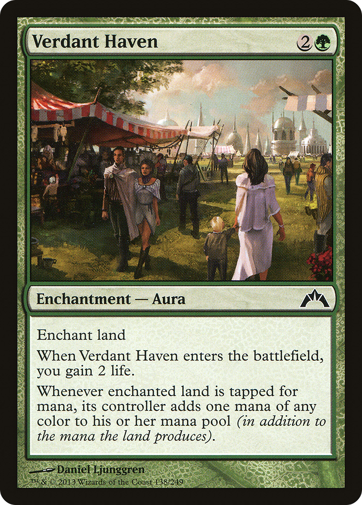 Verdant Haven [Gatecrash] Foil