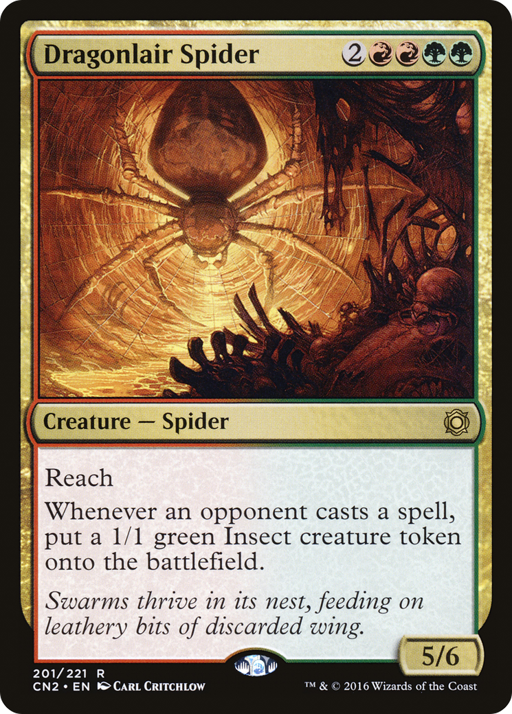 Dragonlair Spider [Conspiracy: Take the Crown] Foil
