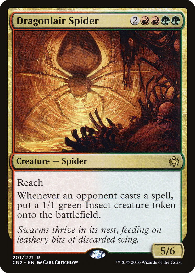 Dragonlair Spider [Conspiracy: Take the Crown] Foil