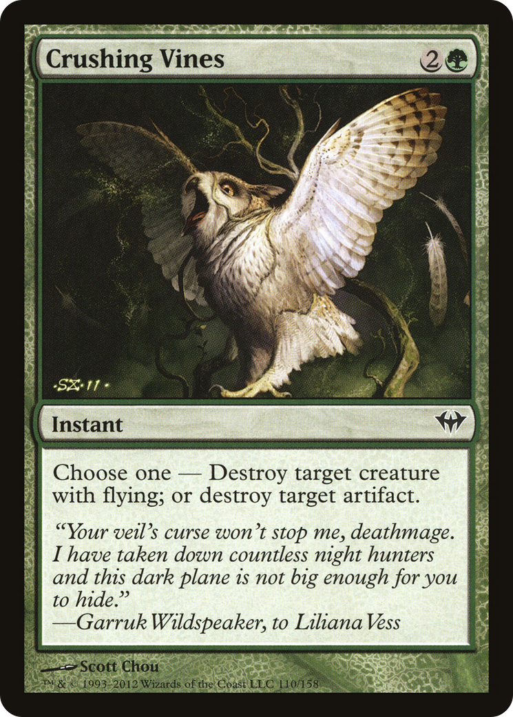 Crushing Vines [Dark Ascension] Foil