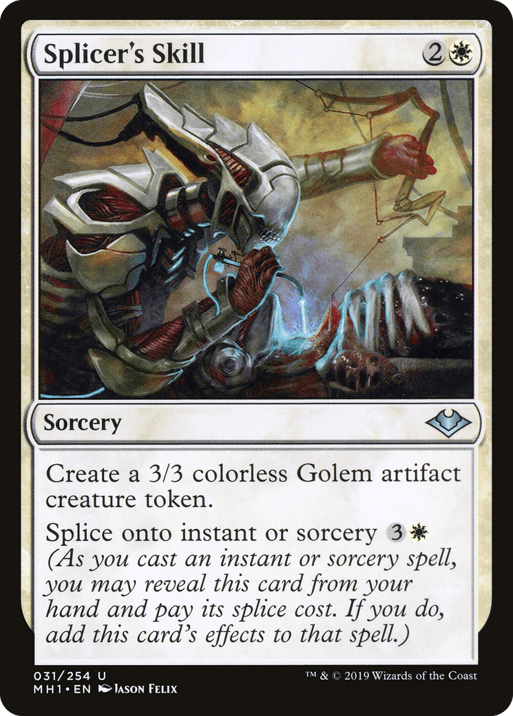Splicer's Skill [Modern Horizons] Foil