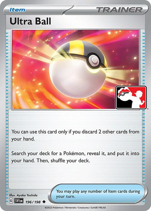Ultra Ball 196 198 196/198 (Prize Pack Series Cards)  - Holofoil