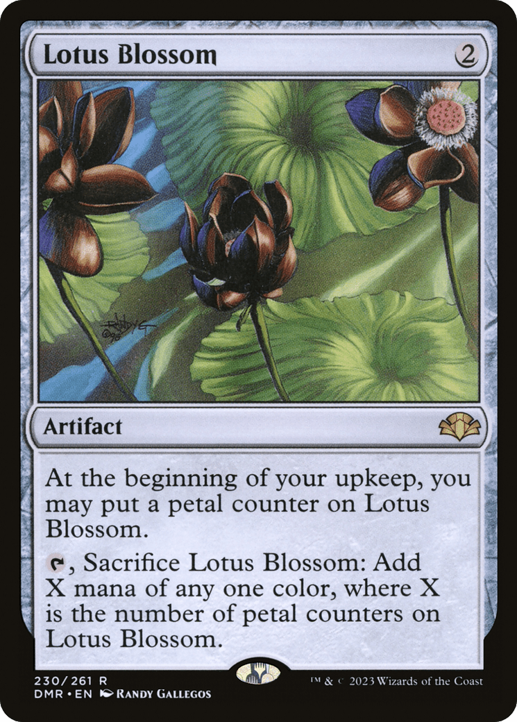 Lotus Blossom [Dominaria Remastered] Foil