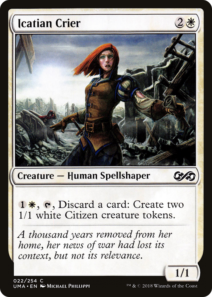Icatian Crier [Ultimate Masters] Foil