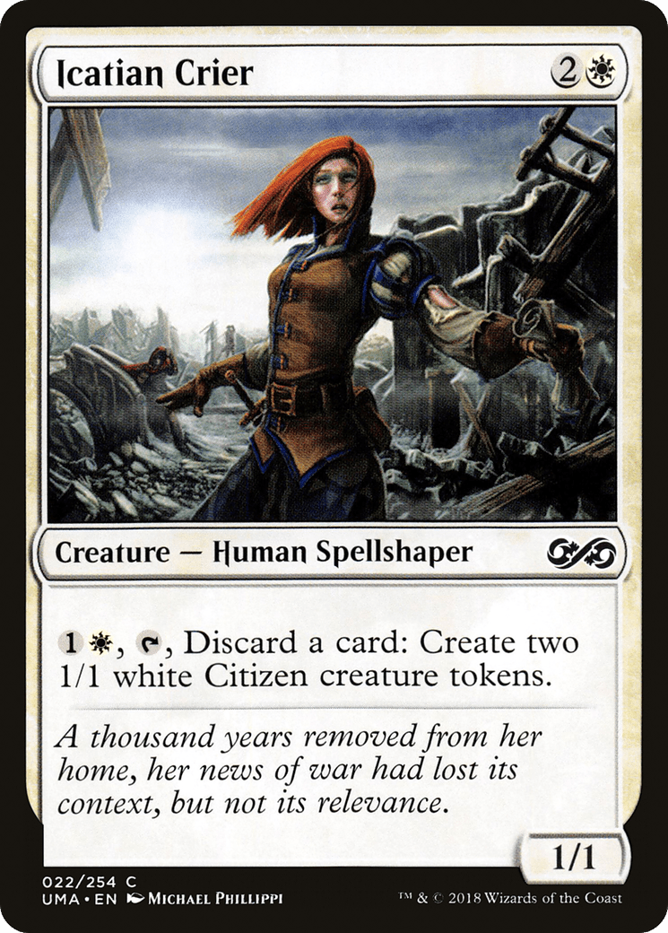 Icatian Crier [Ultimate Masters] Foil
