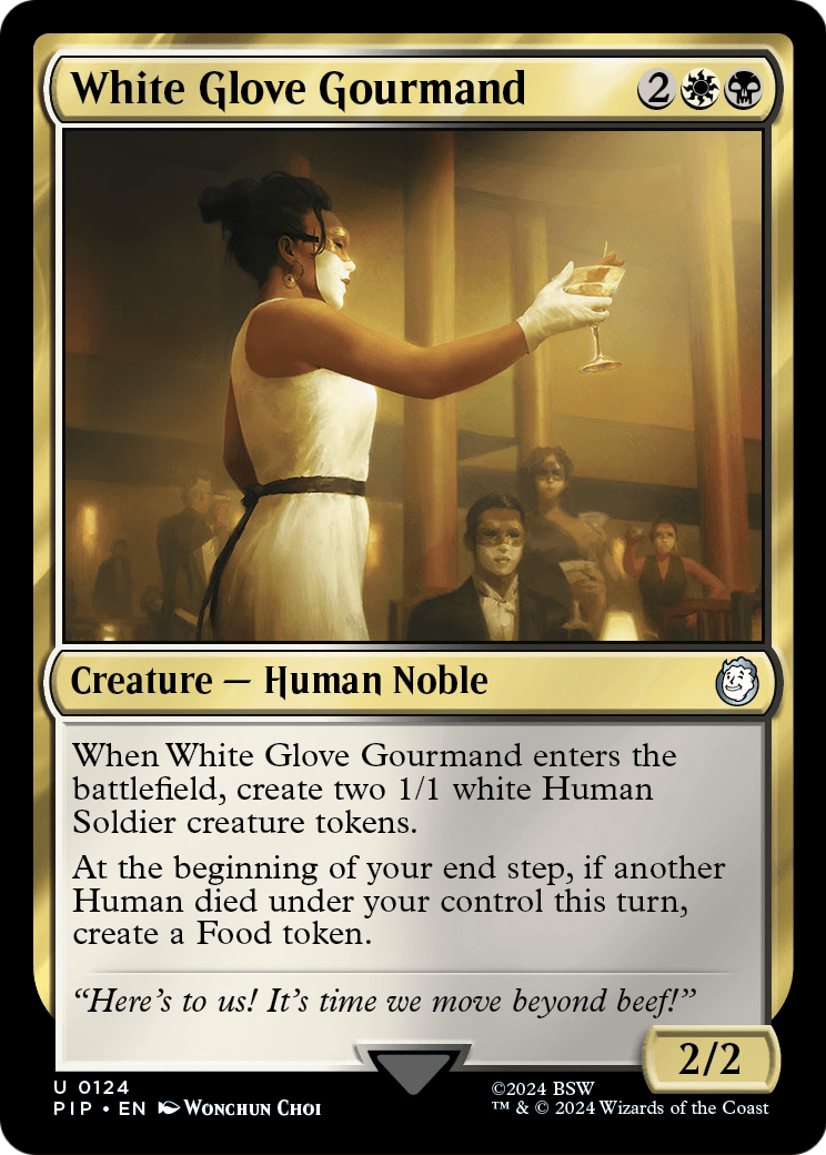 White Glove Gourmand [Fallout] Foil