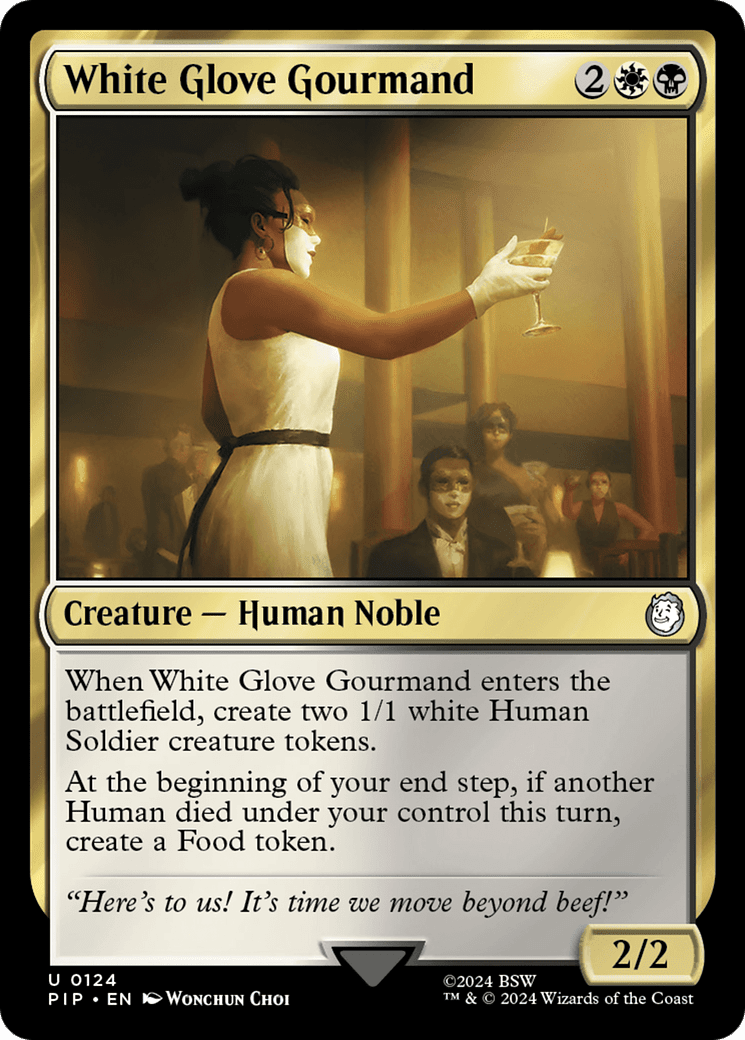 White Glove Gourmand [Fallout] Foil