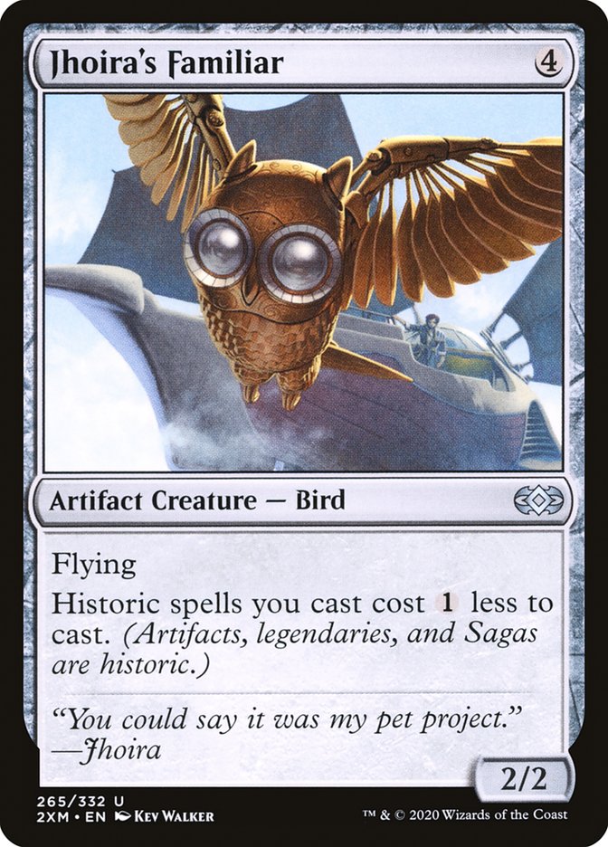 Jhoira's Familiar 265/332 (Double Masters) 