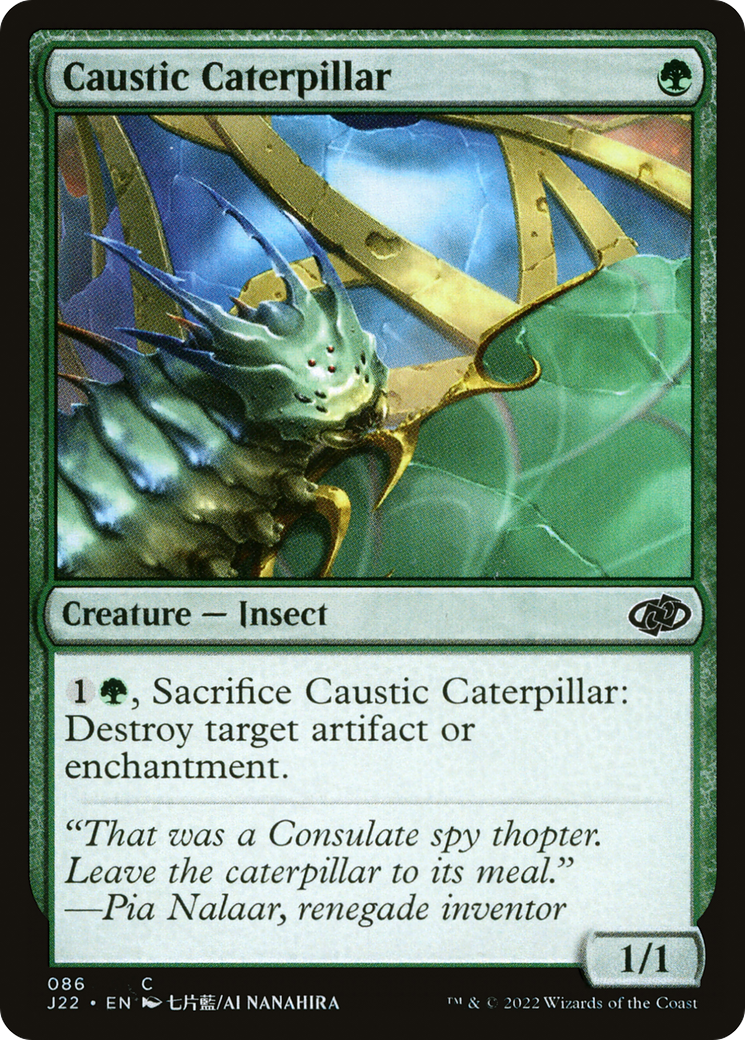 Caustic Caterpillar [Jumpstart 2022] Foil