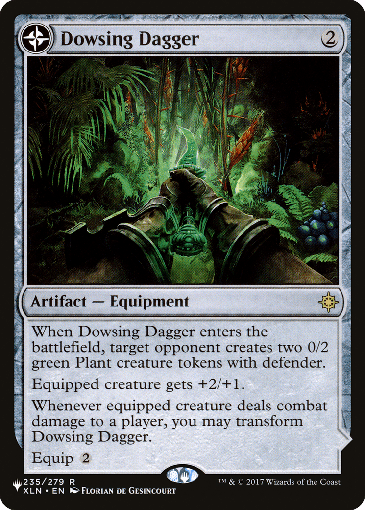 Dowsing Dagger // Lost Vale |  (XLN-235) [The List]