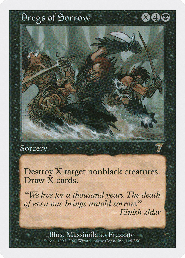 Dregs of Sorrow (7ED-129) - Seventh Edition