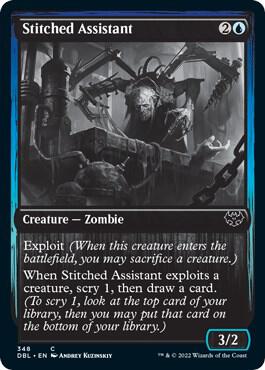 Stitched Assistant 348/534 (Innistrad: Double Feature) 