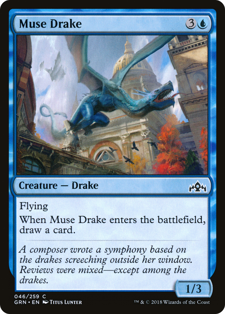 Muse Drake [Guilds of Ravnica] Foil