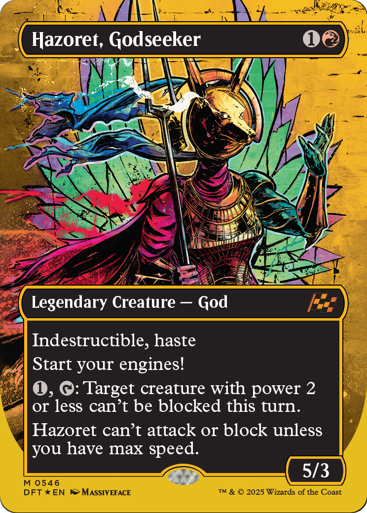 Hazoret, Godseeker |  Foil (546) [Aetherdrift]