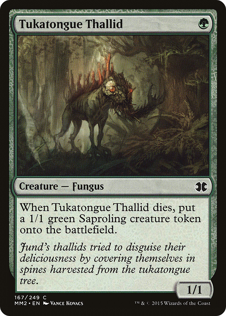 Tukatongue Thallid [Modern Masters 2015] Foil