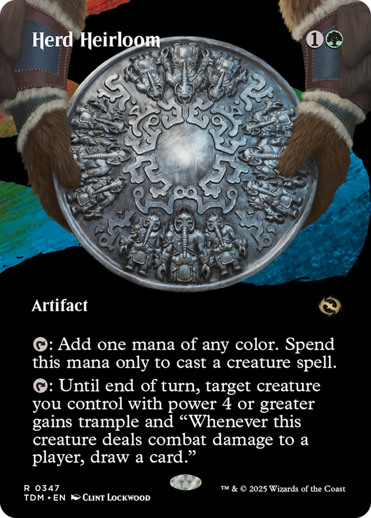 Herd Heirloom (Borderless) (347) [Tarkir: Dragonstorm]