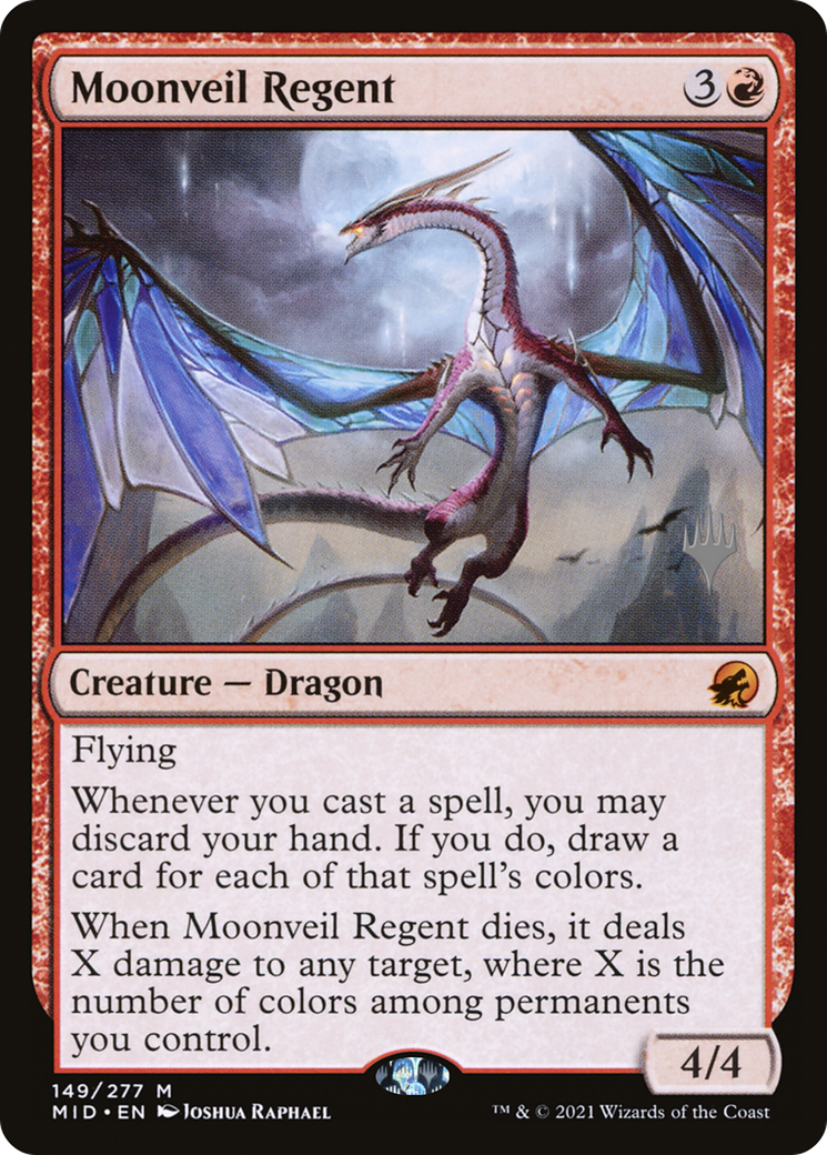 Moonveil Regent (Promo Pack) [Innistrad: Midnight Hunt Promos] Foil