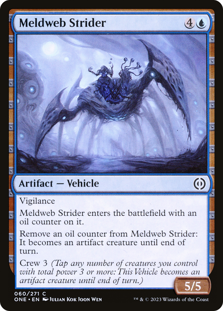 Meldweb Strider [Phyrexia: All Will Be One] Foil