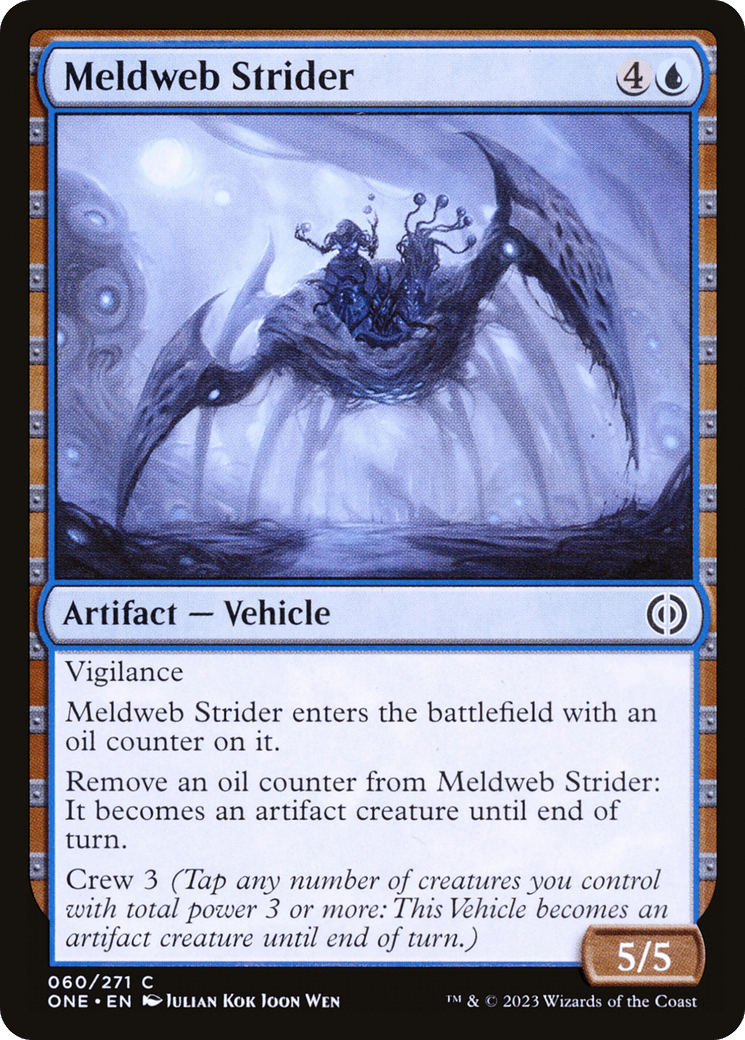 Meldweb Strider [Phyrexia: All Will Be One] Foil