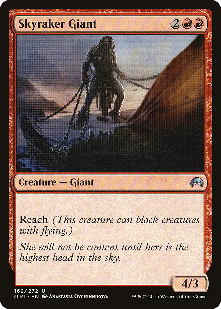 Skyraker Giant [Magic Origins] Foil