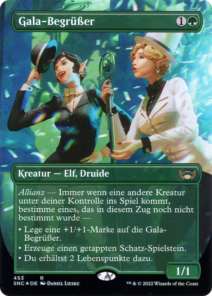 Gala Greeters (SNC-453) - Streets of New Capenna (Borderless) Foil