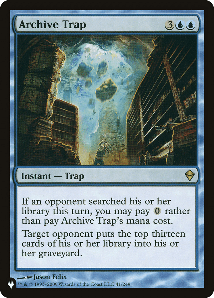Archive Trap |  (ZEN-41) [The List]